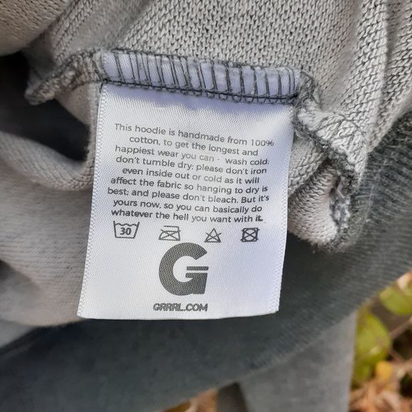 GRRRL Clothing G-quals Zip-up Hoodie Monique M/L GUC - Picture 4 of 8